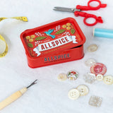Mini storage tin with lid - Allspice 