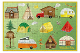  Moulin Roty Le Jardin Mini puzzle - A night in the forest (150pcs) 