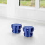 Mug circus small blue set of 2