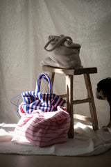 NARAM HANDBAG SMALL - dazzling blue & rose