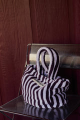 NARAM HANDBAG SMALL - wine & lavender blue