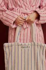 NARAM TOTEBAG moonbeam & ultramarine