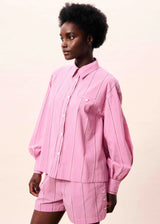 NAZARE SHIRT LS - VIOLINE