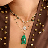 NECKLACE BEAH - EMERAUDE 