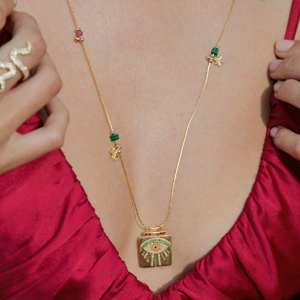 NECKLACE_BLESS _VERT