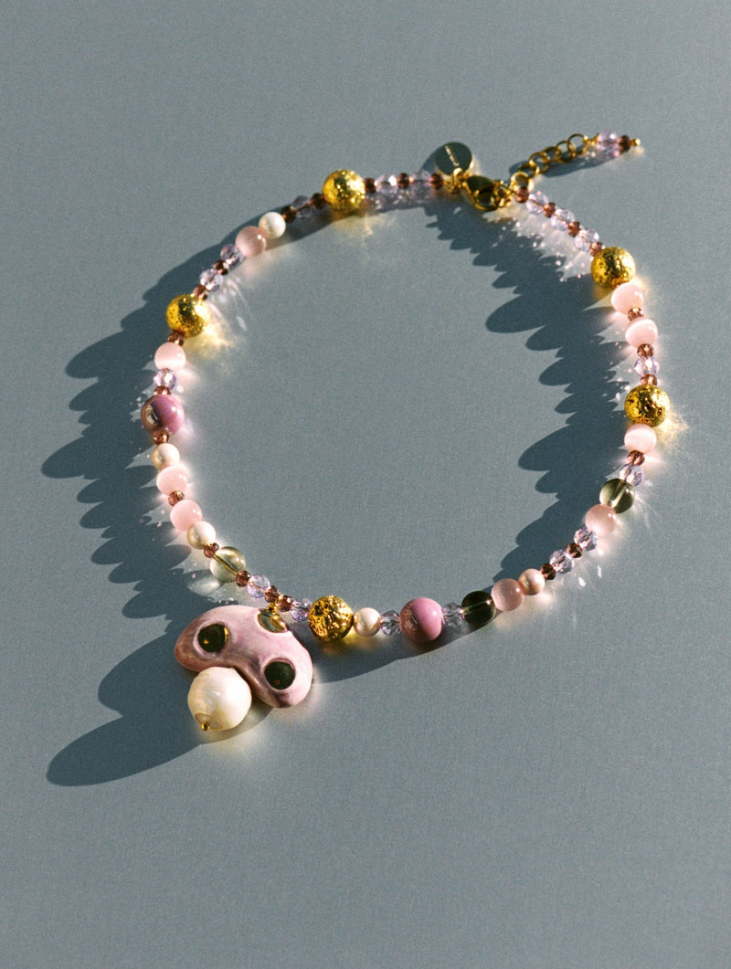 NECKLACE CHAMPI LILA