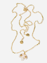 NECKLACE CHAMPI MARRON CROCHET