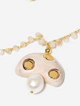 NECKLACE CHAMPI MARRON CROCHET