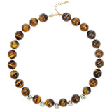 NECKLACE EVORA - CHOCOLAT 