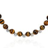 NECKLACE EVORA - CHOCOLAT 