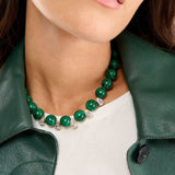 NECKLACE EVORA - EMERAUDE 