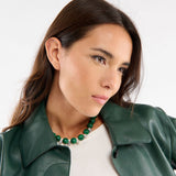 NECKLACE EVORA - EMERAUDE 