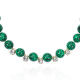 NECKLACE EVORA - EMERAUDE 