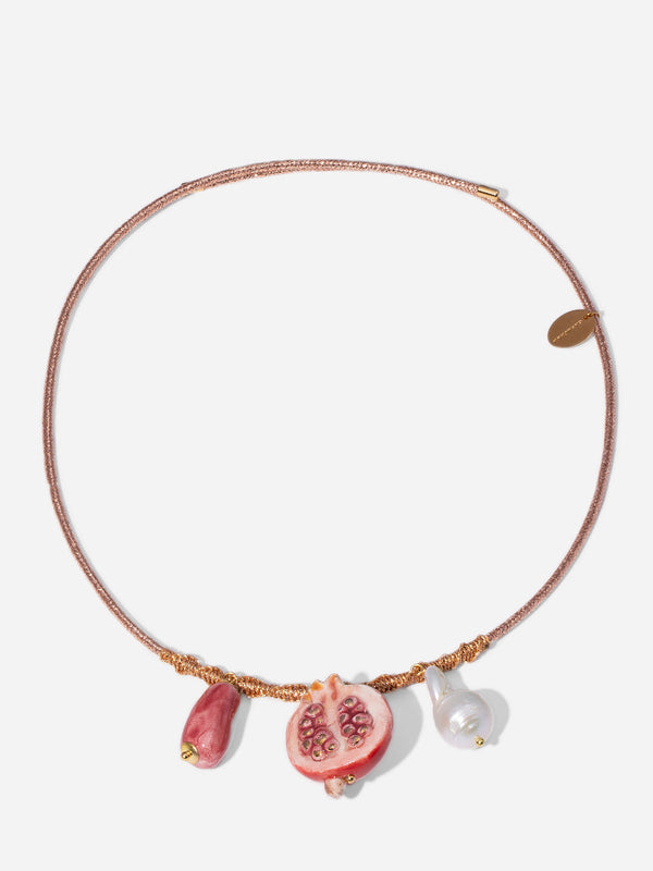 NECKLACE HALF-POMEGRANATE