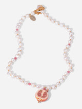NECKLACE HALF-POMEGRANATE PEARLS