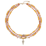 NECKLACE TAHONI - AMBRE 