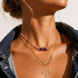 NECKLACE THIADEE - INDIGO