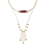 NECKLACE THIADEE - INDIGO