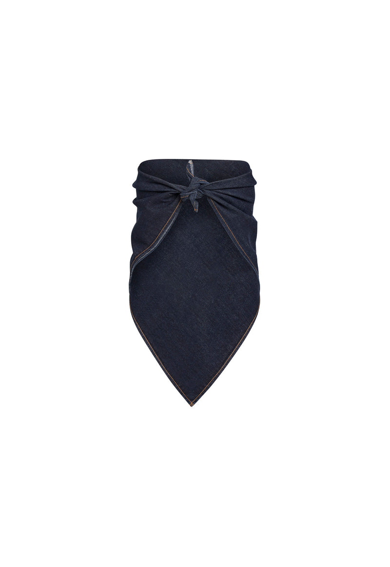 NEW YORK BANDANA TOP - INDIGO