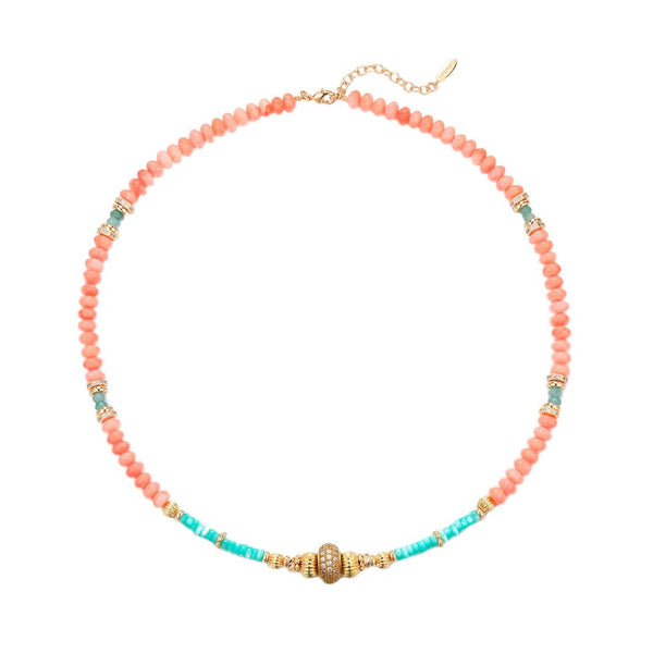 Necklace Akarab Coral