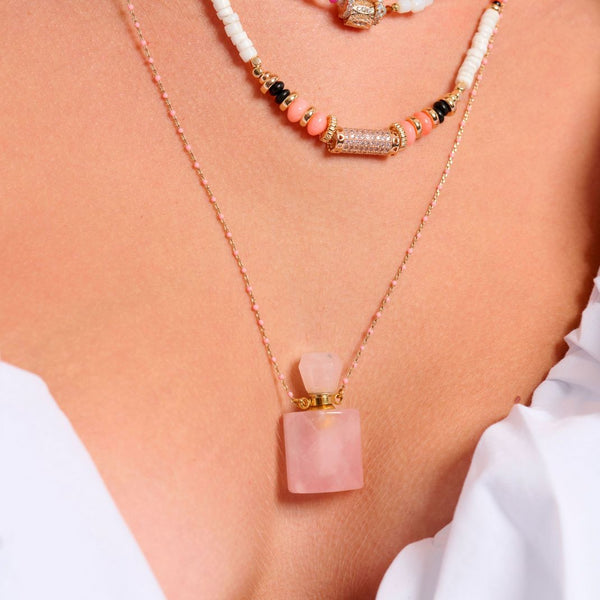 Necklace Humey Pink