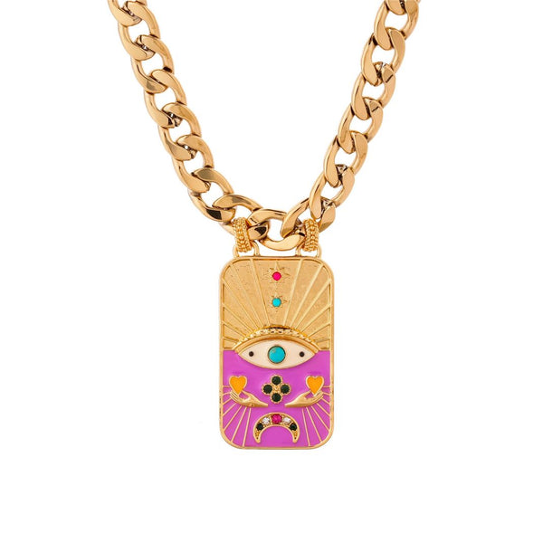 Necklace Pharaoh Purple