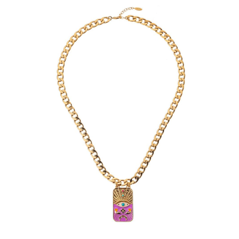 Necklace Pharaoh Purple