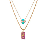 Necklace Rosalia Purple