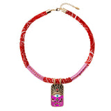 Necklace Tarot Lilas