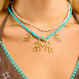 Necklaces Ecume - Turquoise