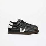 O.T. LEATHER PANENKA BLACK-WHITE 