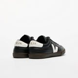 O.T. LEATHER PANENKA BLACK-WHITE 