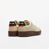 O.T. LEATHER V-90 ZZ PIERRE-ALMOND-BLACK