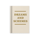 OHH DEER Dreams and Schemes Fabric Hardback Notebook A7