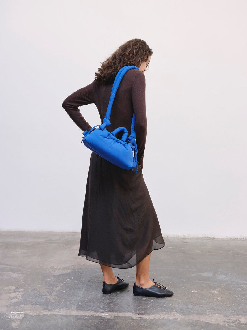 ONA BAGUETTE BAG - COBALT BLUE 