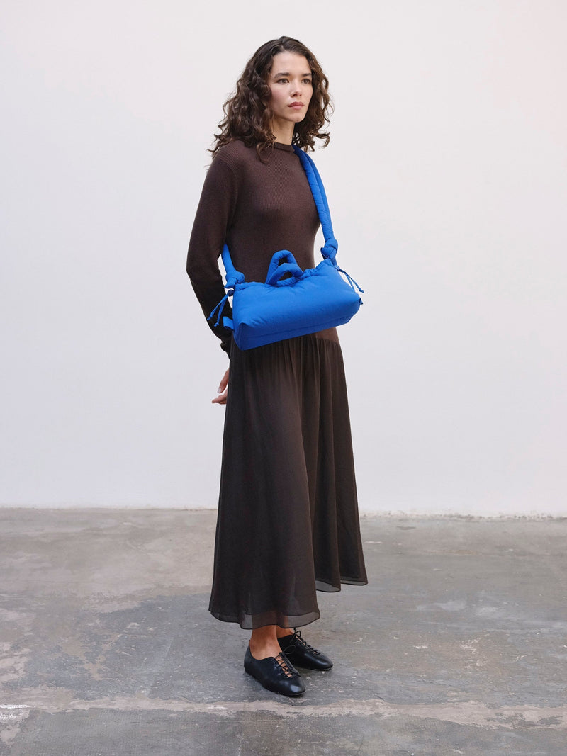 ONA BAGUETTE BAG - COBALT BLUE 