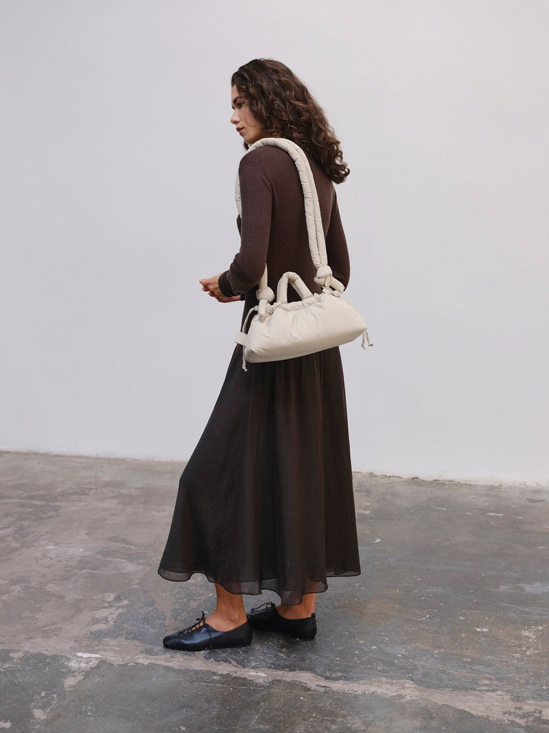 ONA BAGUETTE BAG - SAND