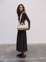 ONA BAGUETTE BAG - SAND