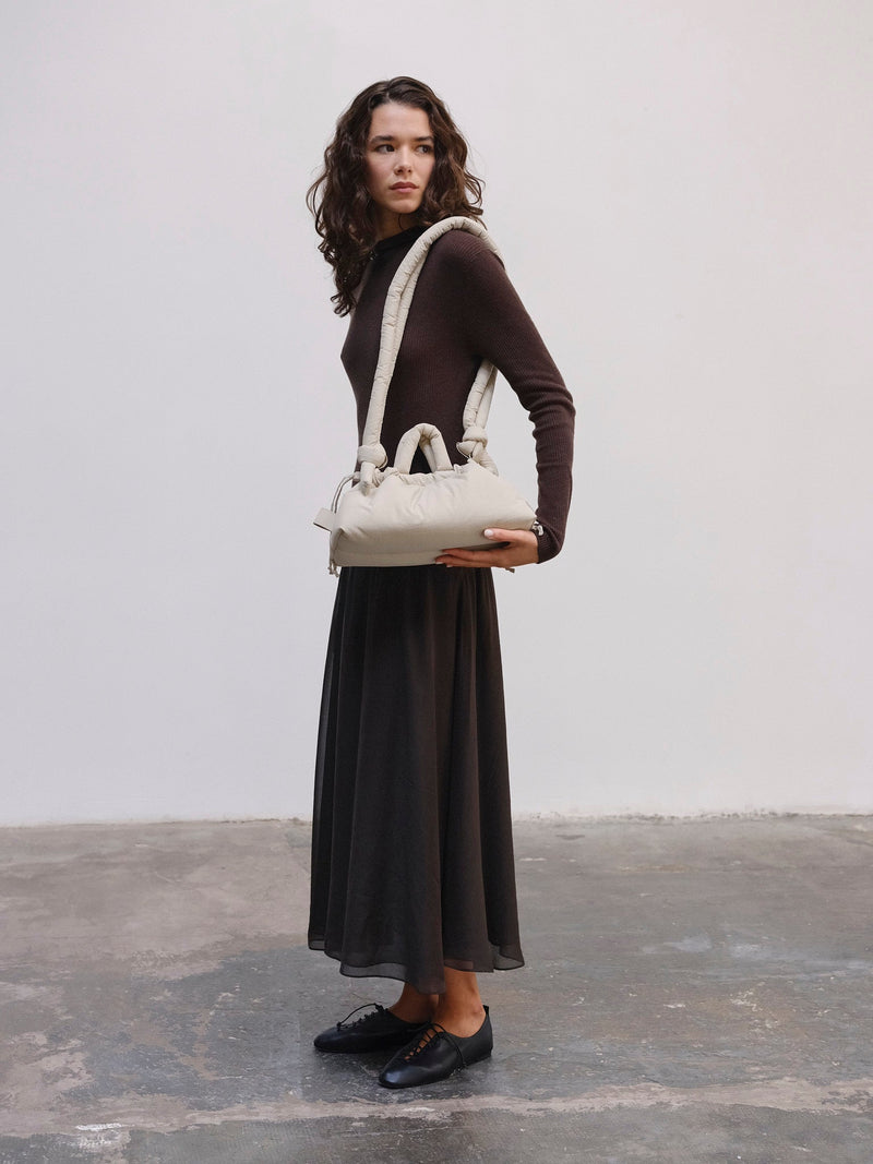 ONA BAGUETTE BAG - SAND