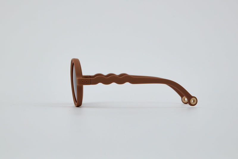 KIDS Round Sunglasses - Chocolate