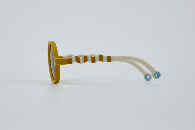KIDS  Round Sunglasses - Vacation Yellow