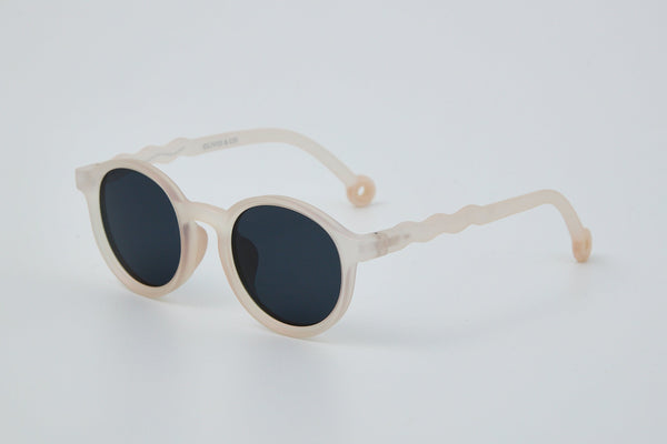 JUNIOR Oval Sunglasses - Shimmer Pink