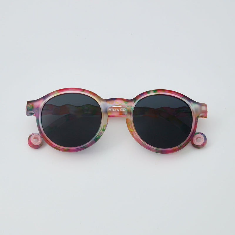 JUNIOR Oval Sunglasses - Floral Reverie