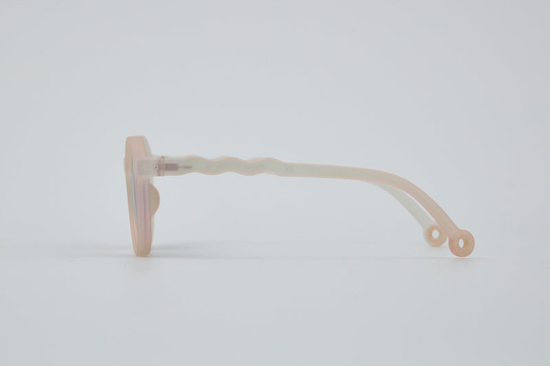 JUNIOR+ Oval Sunglasses - Shimmer Pink