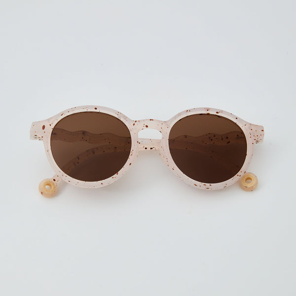 JUNIOR+ Oval Sunglasses - Vanilla Brownie