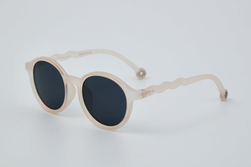 ADULT Oval Sunglasses - Shimmer Pink