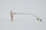 ADULT Oval Sunglasses - Shimmer Pink