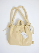 Ona Vegan leather Bag - Butter yellow