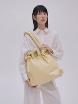 Ona Vegan leather Bag - Butter yellow