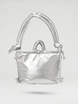 Ona Vegan leather Bag - Silver